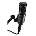 Audio-Technica AT2020 Cardioid Condenser Studio XLR Microphone, BlK