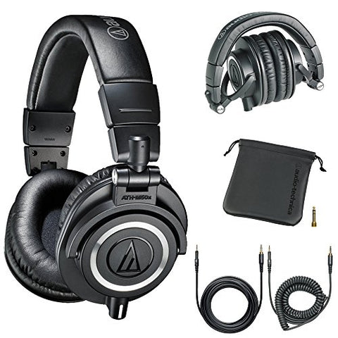 Audio-Technica Professional Studio Headphones Black
