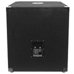 Seismic Audio - Baby-Tremor - 15" Pro Audio Subwoofer Cabinet