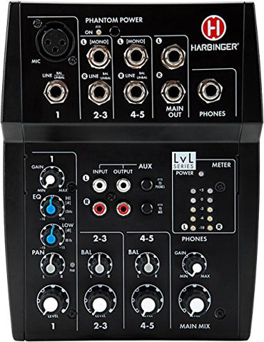 Harbinger L502 5-Channel Mixer
