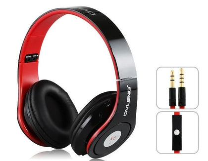 OV-X8MV Foldable Studio HiFi Deep Bass Stereo Wired Headphone Music Headset