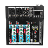 Bluetooth 4 Channel Sound Mixing Amplifier Console